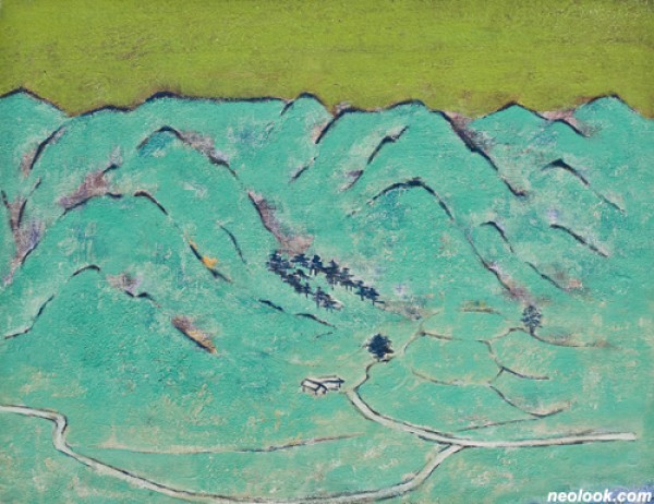 채색산수화  /  조용식展  /  인더박스 갤러리